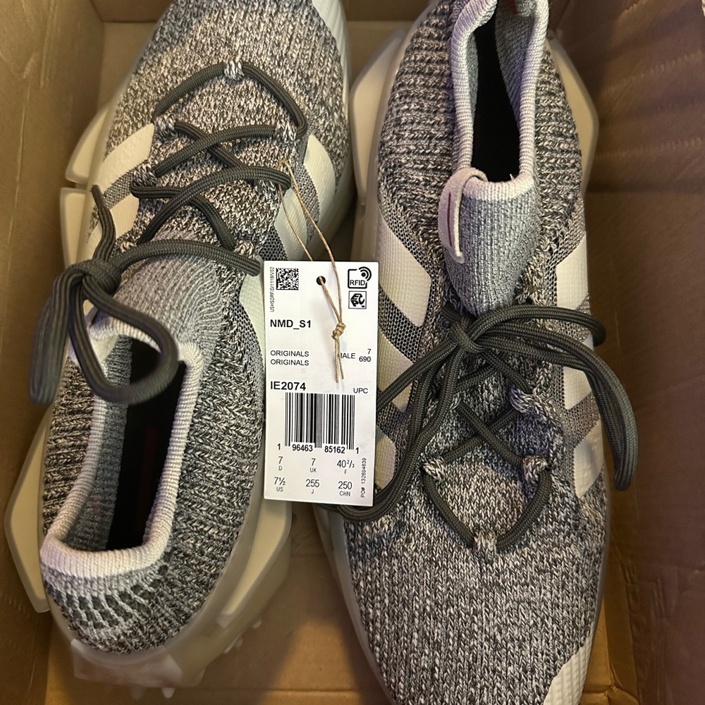 Adidas NMD_S1 Originals in Wonder Beige/Tan. Size 7.5 Men’s. NIB - Picture 11 of 16